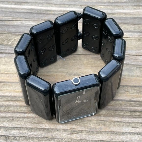 Nixon Women Watch Black Tone Analog Ladies Wrist Watch THE VEGA AS IS - Picture 9 of 13